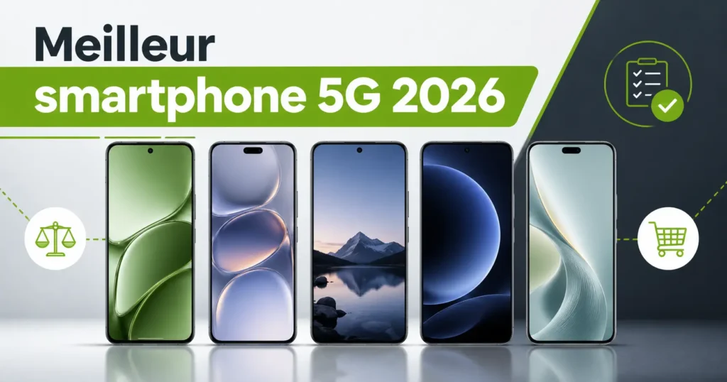 Comparatif des meilleurs smartphones 5G en 2026